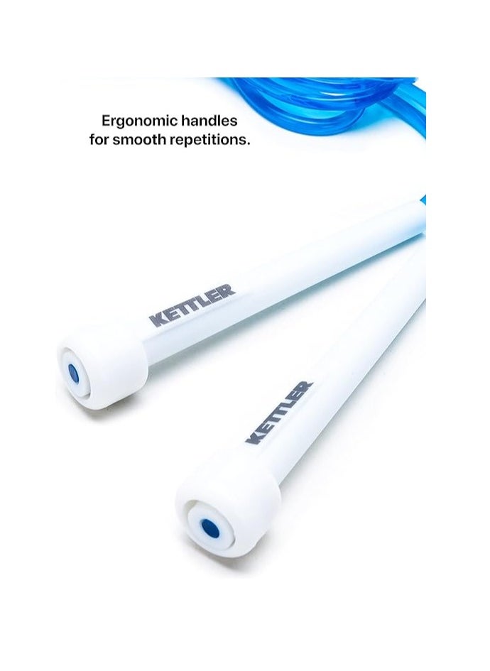 KETTLER German Technology Powered Speed Rope | Polyester | Compact Design | 360 Degree Skipping Rope | Lightweight | Ideal for Speed Jumping Rope, Cardio Endurance | Unisex  - Image 5