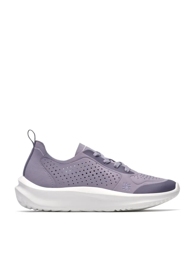 كلاركس Solevana Tie Purple Grey