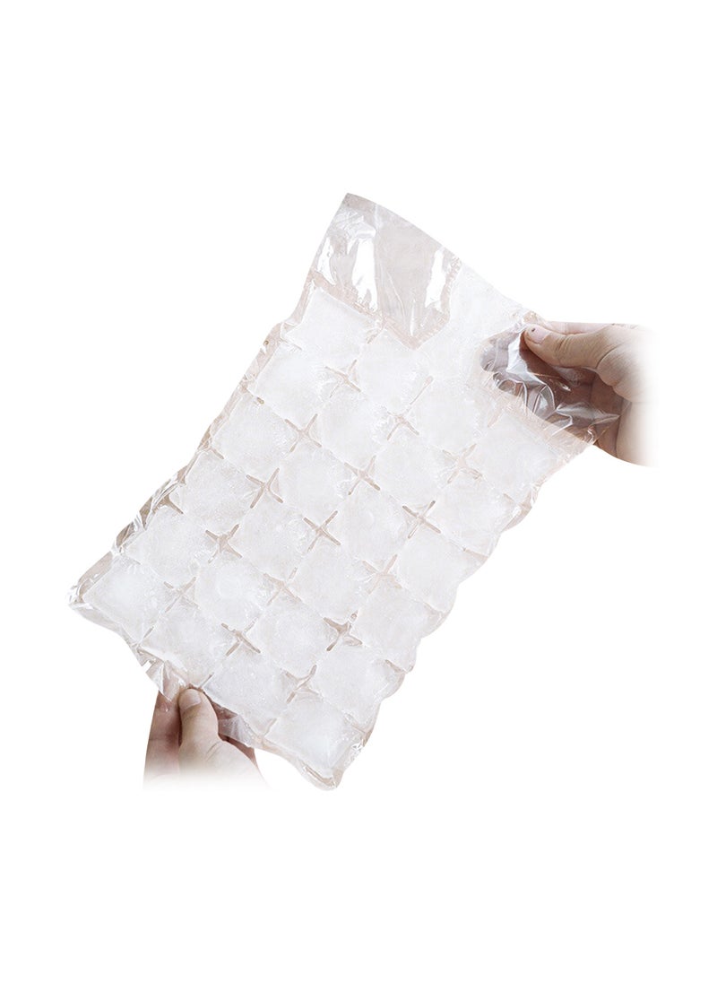 AIWANTO - 10 Pack Disposable Ice Cube Mold 24 Grids Self-Seal Ice Cube Tray - Image 1
