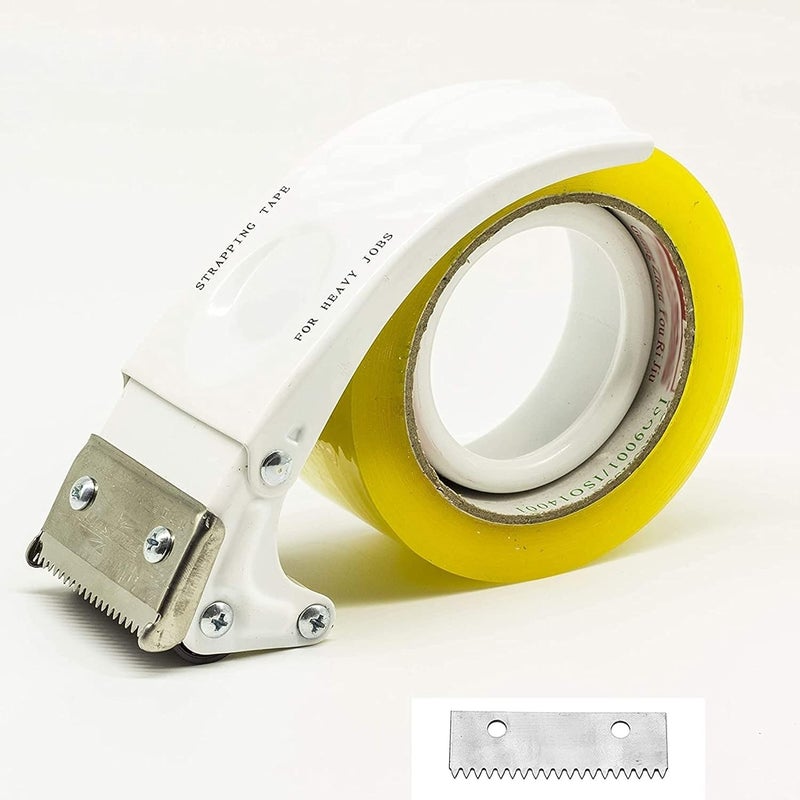 Recon Laserbot Handy Tape Dispenser for Packing Packages fits up to 2 inches or 48mm Tapes for Home Office and Industrial uses (Pack of 1) - Image 5