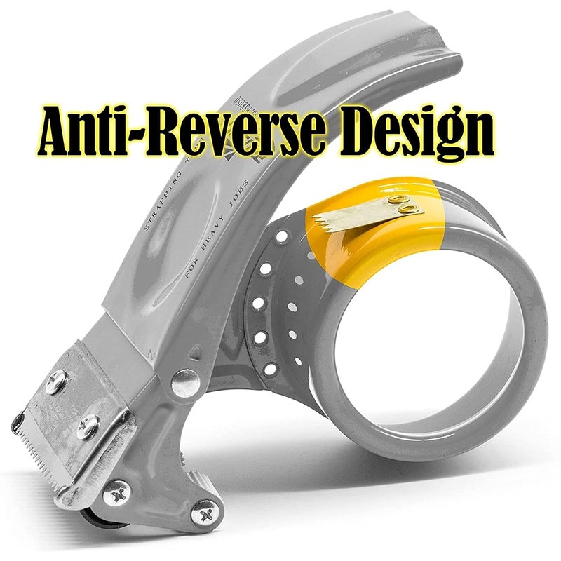 Recon Laserbot Handy Tape Dispenser for Packing Packages fits up to 2 inches or 48mm Tapes for Home Office and Industrial uses (Pack of 1) - Image 4