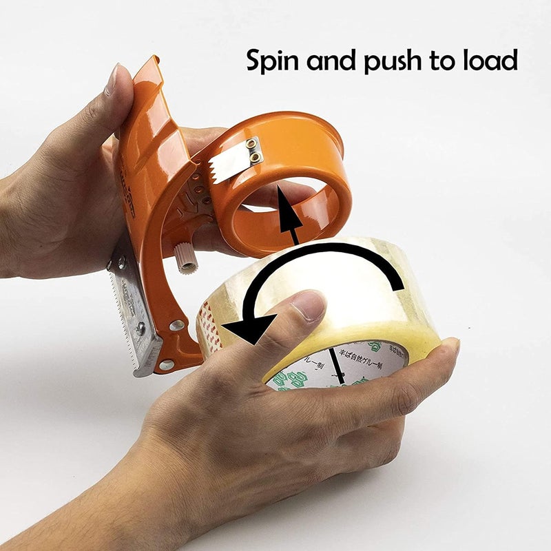 Recon Laserbot Handy Tape Dispenser for Packing Packages fits up to 2 inches or 48mm Tapes for Home Office and Industrial uses (Pack of 1) - Image 3