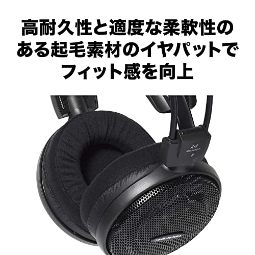 Audio-Technica ATH-AD500X Audiophile Open-Air Headphones, Black (AUD ATHAD500X) - Image 5