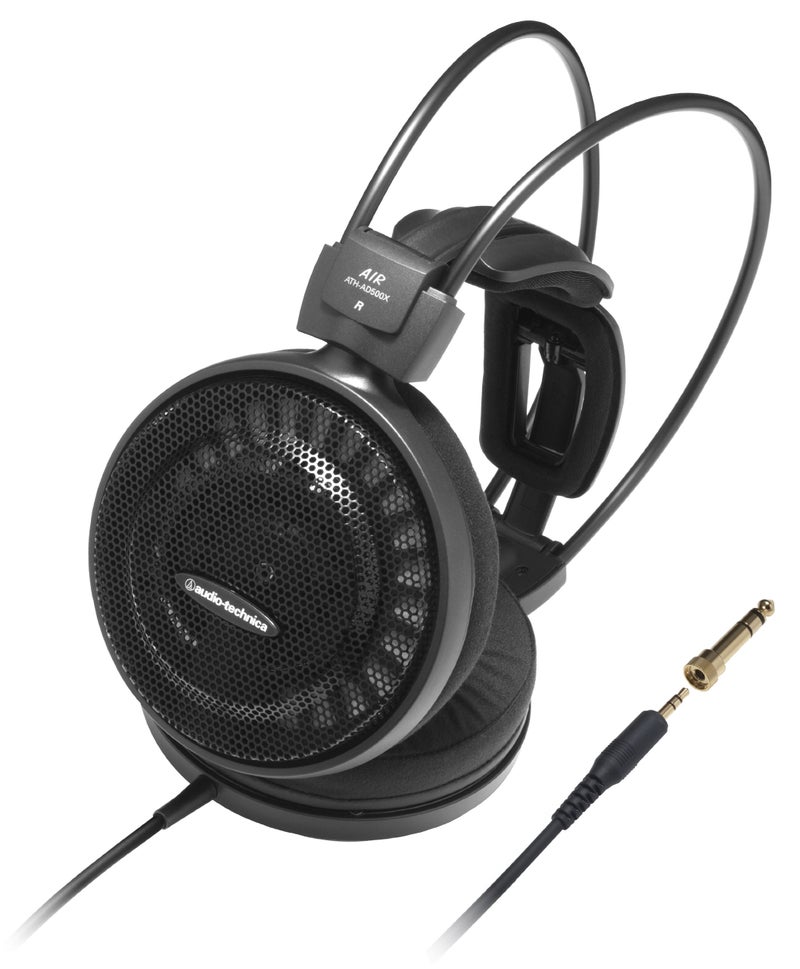 Audio-Technica ATH-AD500X Audiophile Open-Air Headphones, Black (AUD ATHAD500X) - Image 1