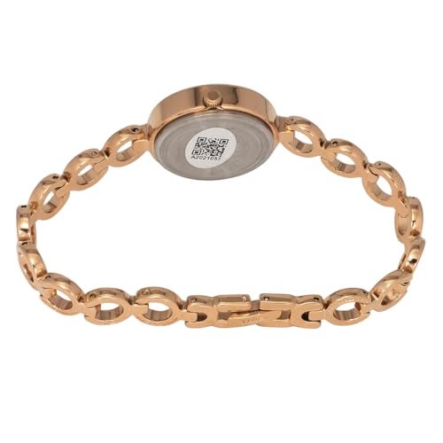 TIMEX Classics Analog Watch for Women with Rose Gold Round Dial & Rose Gold Brass Bracelet Band Water Resistant Women's Wrist Watches - TWEL11434 - Image 4
