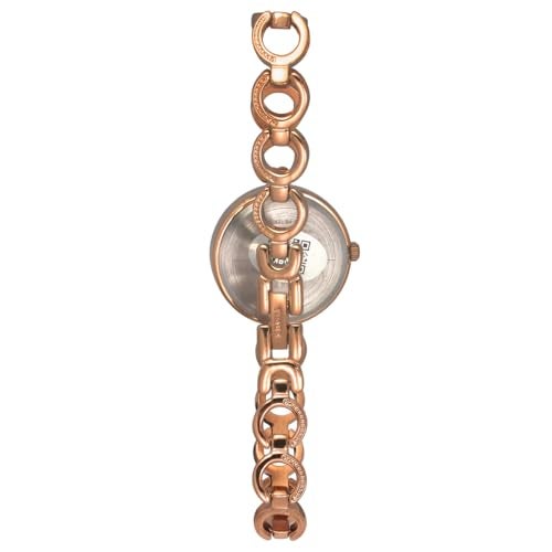 TIMEX Classics Analog Watch for Women with Rose Gold Round Dial & Rose Gold Brass Bracelet Band Water Resistant Women's Wrist Watches - TWEL11434 - Image 2
