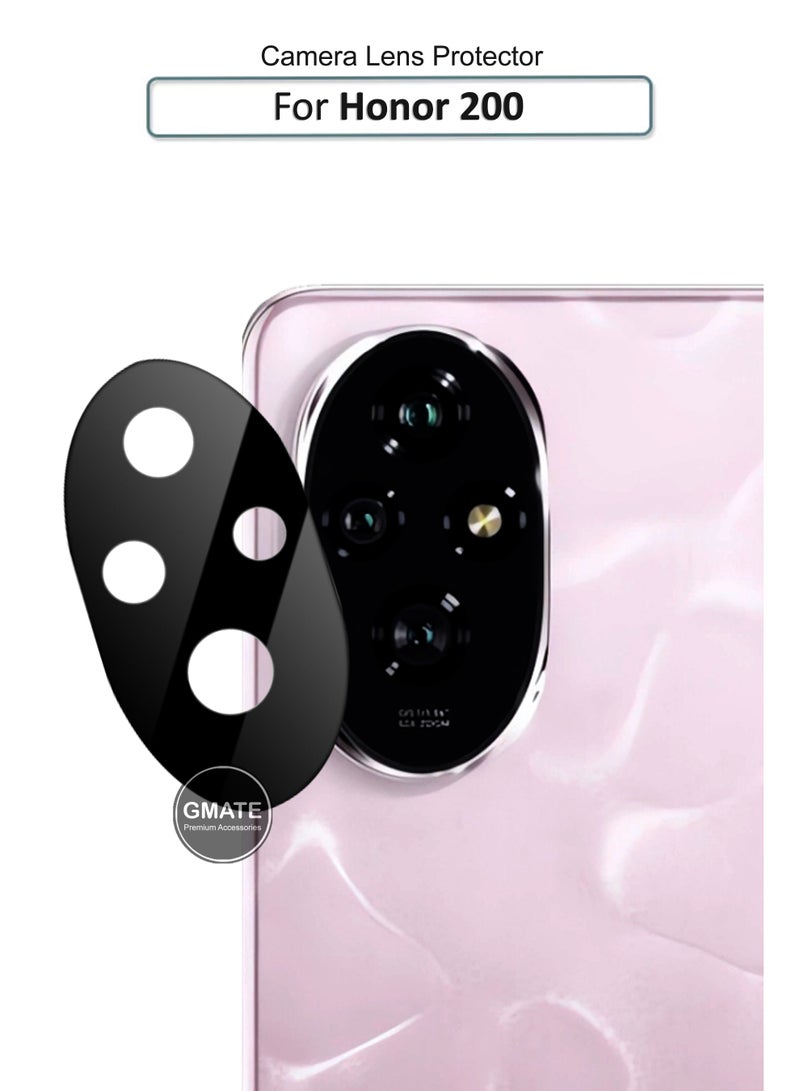 GMATE Honor 200 -  Tempered Glass High-Definition 3D Lens Protector , Tempered Glass Camera Guard with Anti-Scratch and Drop Protection - Image 1