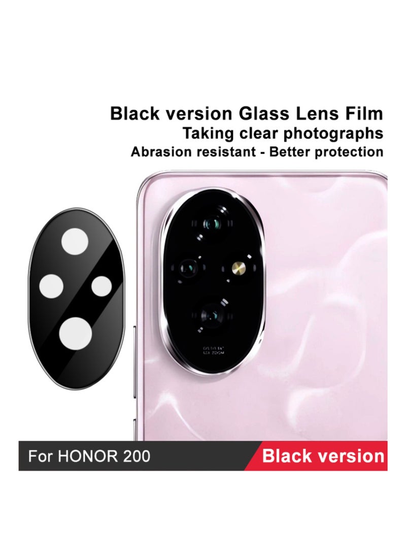 GMATE Honor 200 -  Tempered Glass High-Definition 3D Lens Protector , Tempered Glass Camera Guard with Anti-Scratch and Drop Protection - Image 2