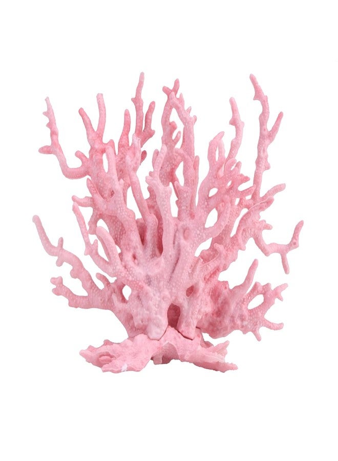 PENCK Aquarium Decorations Resin Reef Tank Decor Accessories Fake Coral Fish Tank Ornaments (Pink) - Image 1