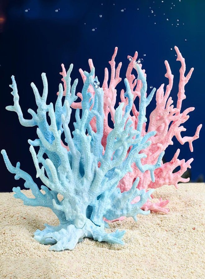 PENCK Aquarium Decorations Resin Reef Tank Decor Accessories Fake Coral Fish Tank Ornaments (Pink) - Image 5