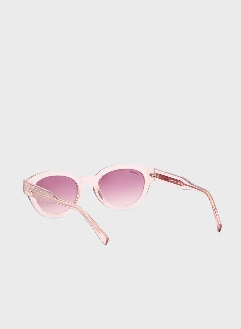 لاكوست Oval Sunglasses