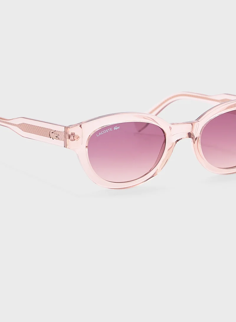 لاكوست Oval Sunglasses