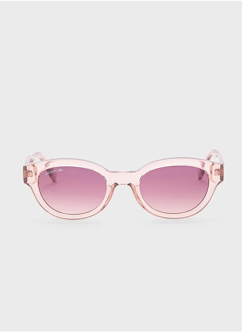 LACOSTE Oval Sunglasses