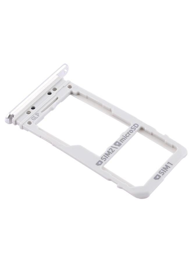 erorex For Galaxy Note 8 2 SIM Card Tray / Micro SD Card Tray (Silver) - Image 4