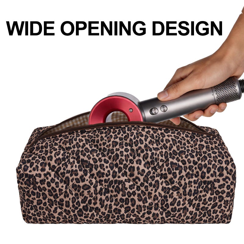 idoltimes Hair Tools Travel Bag, Quilted Hair Tools Organizer Compatible with Dyson Airwrap Styler - Image 5