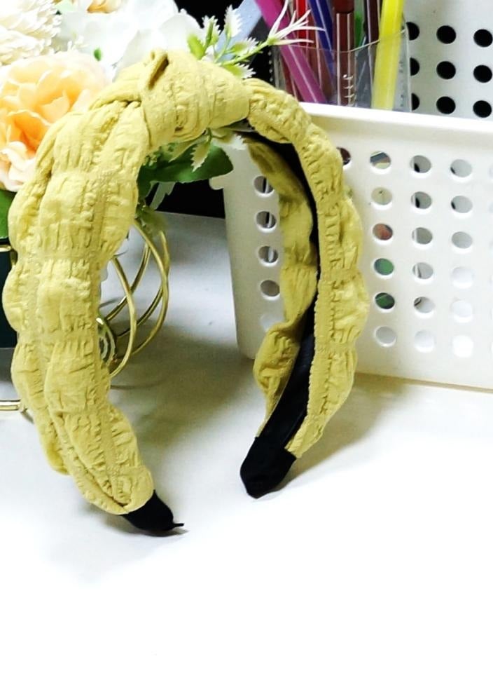 Alissa 1Pc Headband for Women's Hair Band Accessories Hair Fashion Band Green - Image 1
