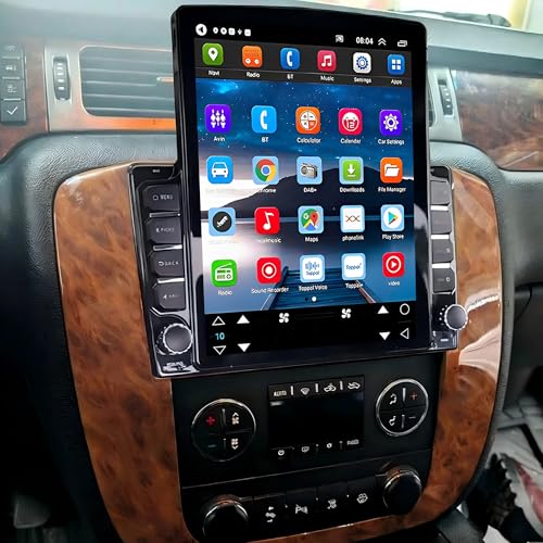 IKASEFU 9.7inch Car Radio for Chevy Chevrolet Silverado GMC Sierra 2007 2008 2009 2010 2011 2012 2013 with Wireless Carplay Android Auto IPS Bluetooth Touchscreen Stereo GPS WiFi [2+32G] - Image 1