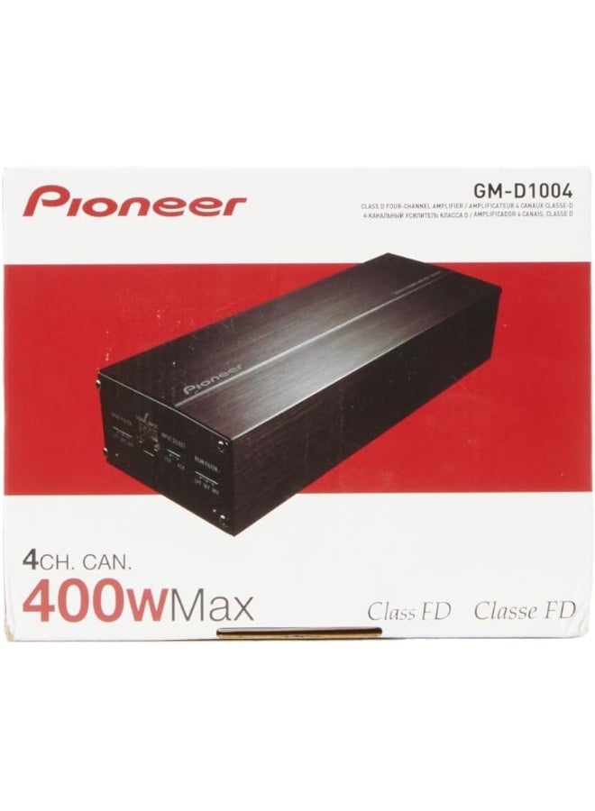 Gm-D1004 Easy To Install, 4-Channel Car Amp With Tvc Concept And Input Sensor (400W)