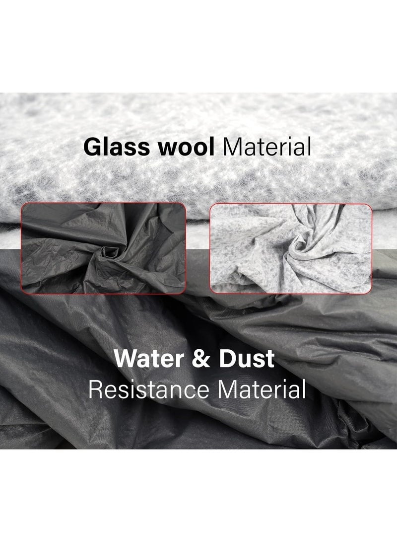 MTS Waterproof Sun Protection Full Car Cover For ToyotaYaris2011-06 - Image 3
