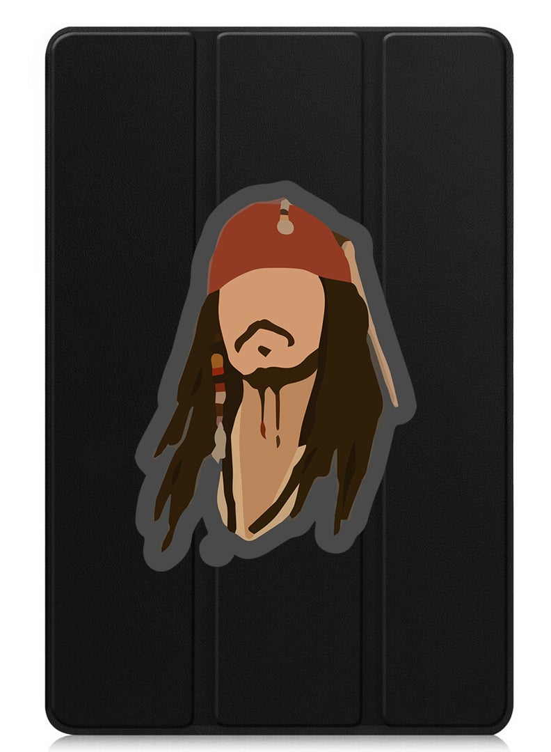 Theodor Protective Flip Case For Apple iPad Pro 13 (2024) With Trifold Stand Auto Wake Sleep Shockproof Cover Pirate - Image 1