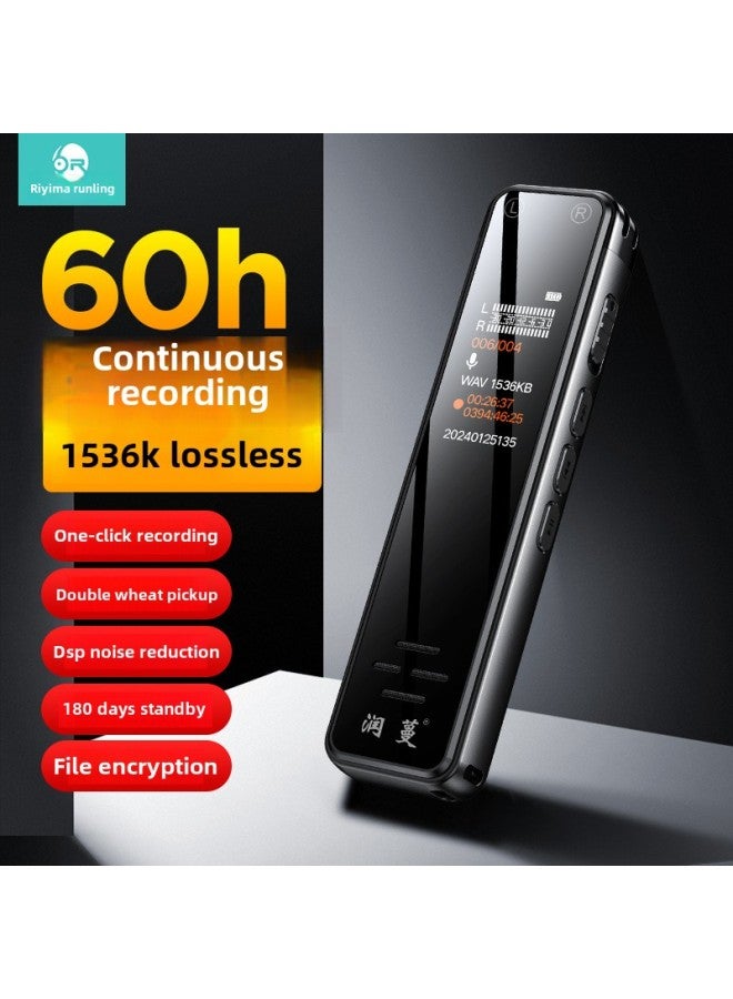 Lossless Recording Pen Professional HD Noise Reduction Business Voice Control Long Endurance To Text Dual Microphone Recorder Equipment-Capacity:8GB - Image 3