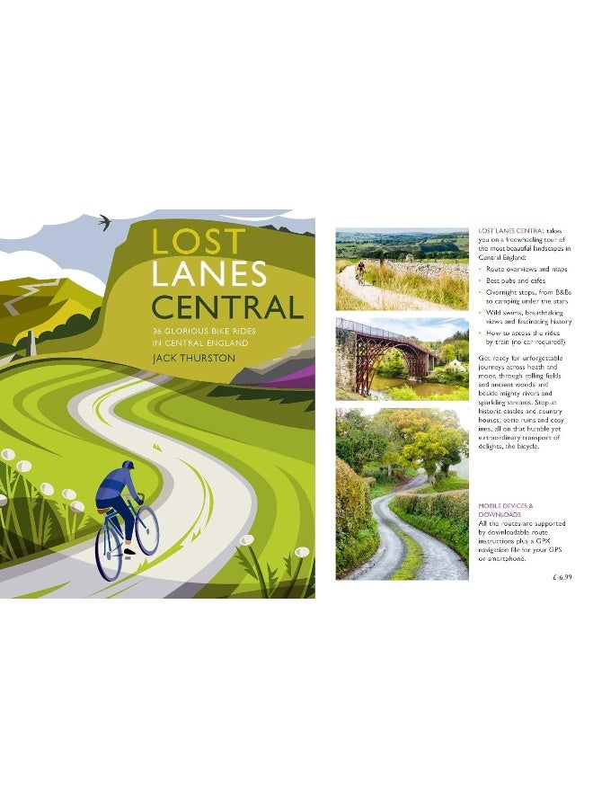 Lost Lanes Central England: 36 Glorious bike rides in the Midlands, Peak District, Cotswolds, Lincolnshire and Shropshire Hills  - Image 2