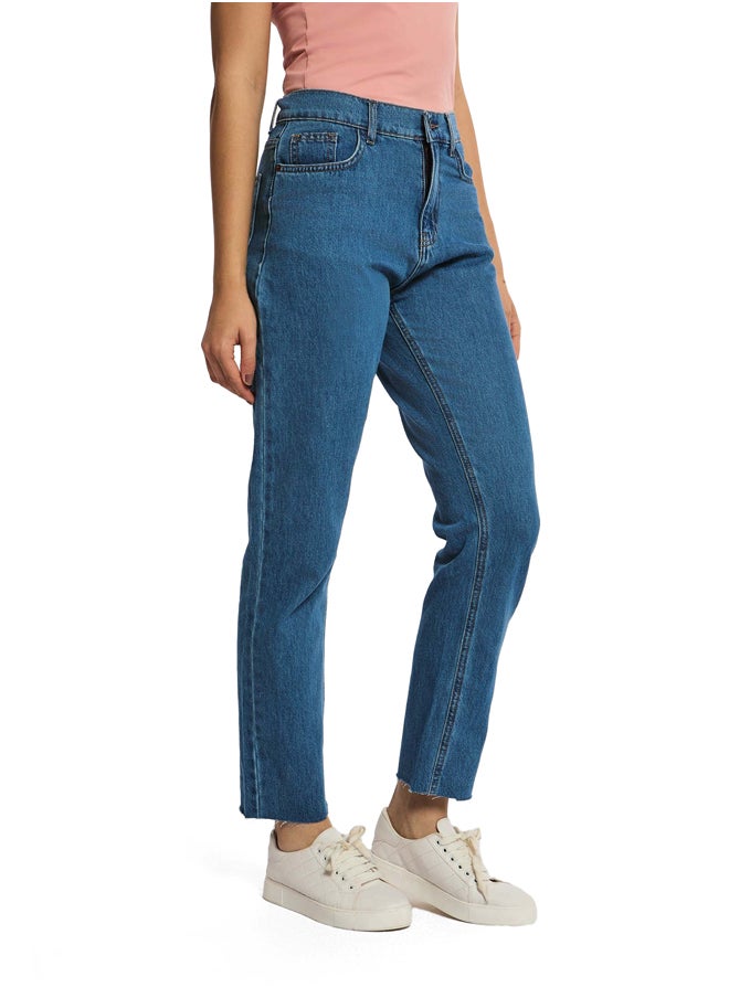 DALYDRESS Casual Straight Denim Jeans  - Image 2