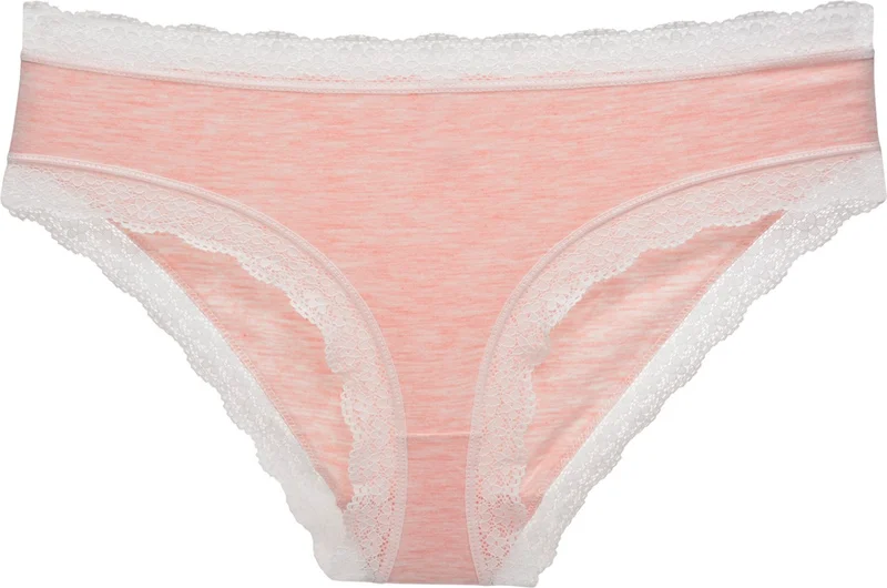 Sensu Women's Lacy Mixed Colors Slip Panties 3 Pack Set KTS1501