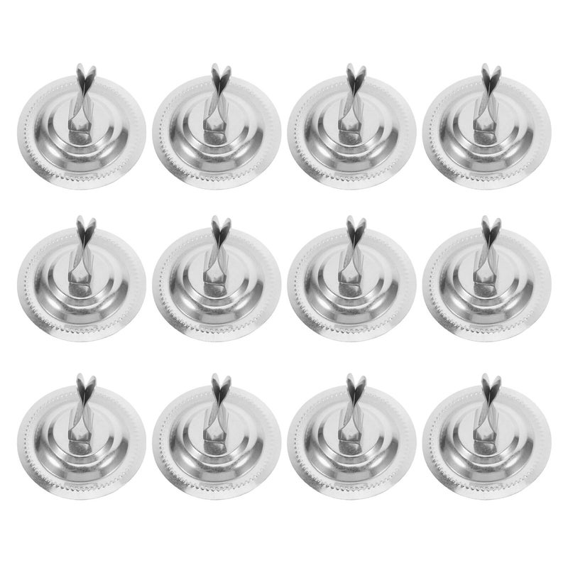 Metal Table Number Holders 12pcs Natural Color 6 6x6cm Stands for Wedding Banquet Restaurant - Image 2