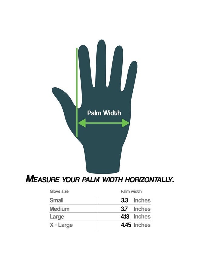 L3 L3 Level 3 Nitrile Gloves - Professional Heavy Duty Disposable Gloves - Latex Free - Fits Snug - Box of 100 - Image 5