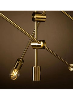 Cluc Sputnik Chandelier - 6 bulb - Gold  - Image 3