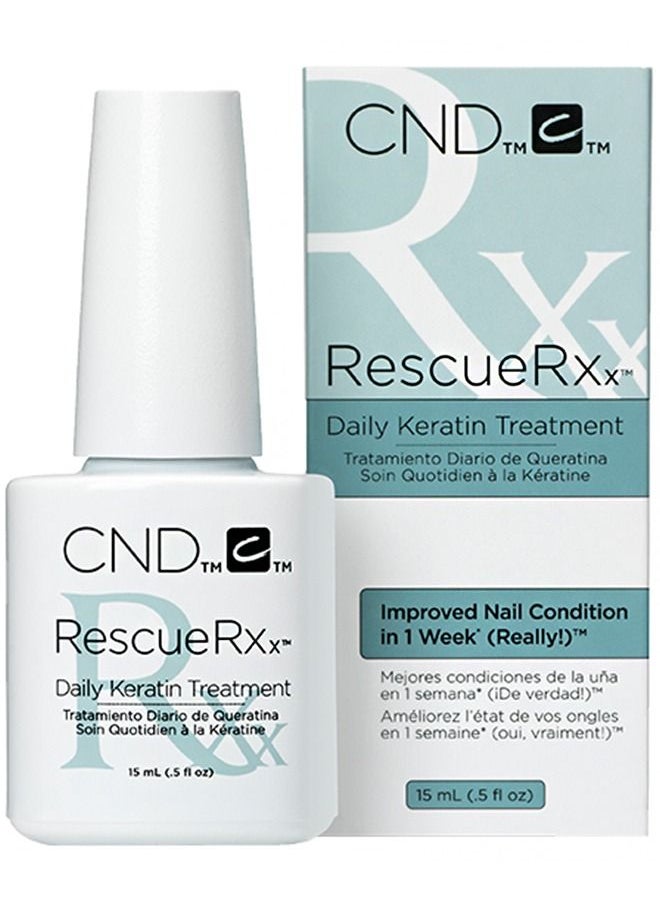 CND - CND RescueRxx ​Daily Keratin Treatment 15 ml - Image 1