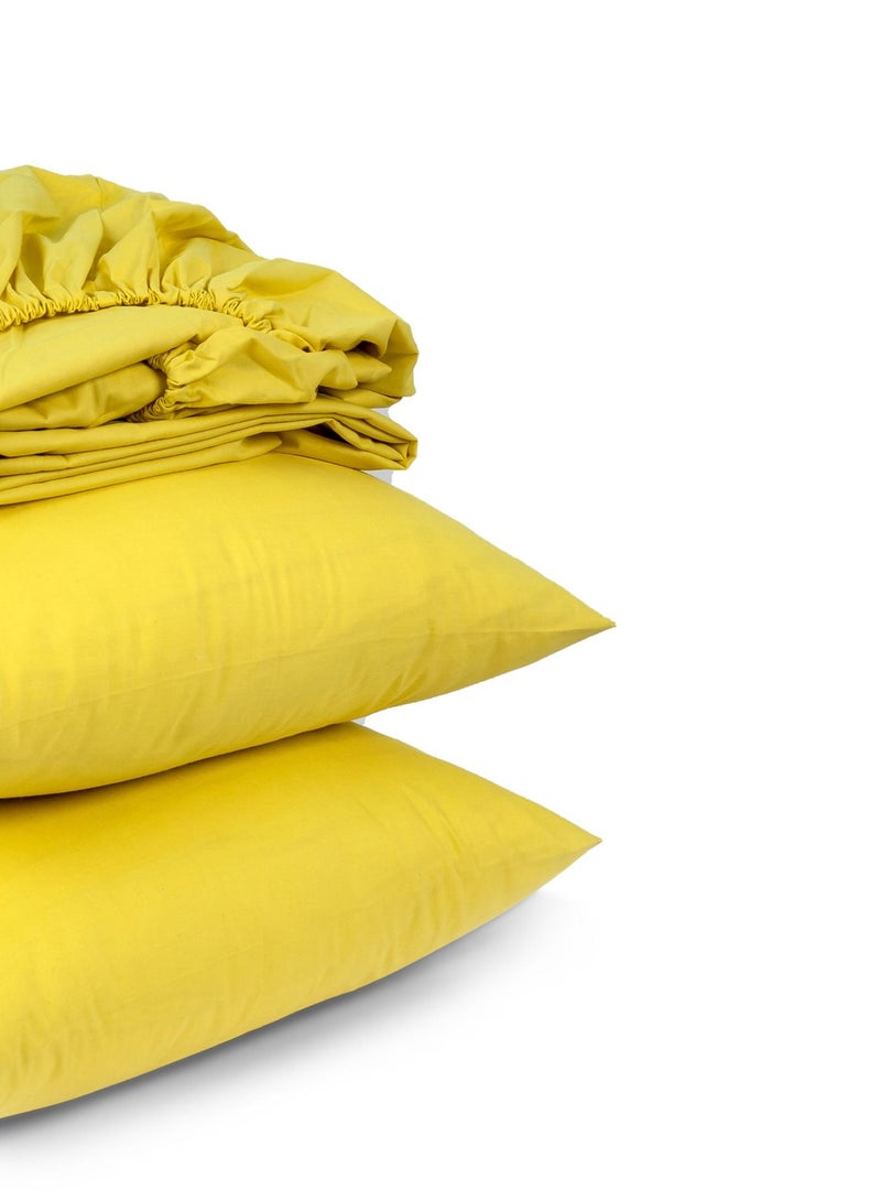 Home of linens طقم شرشف ليموني 160x200  - Image 3