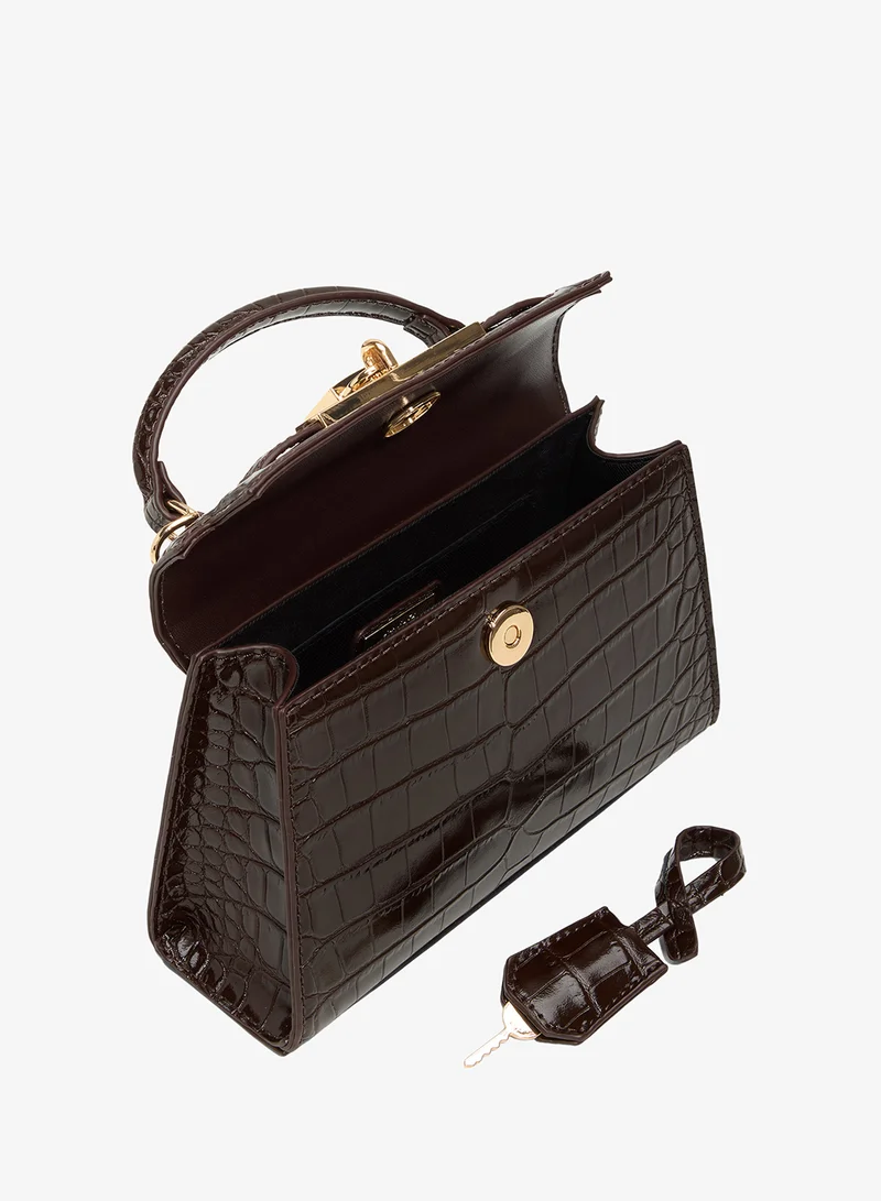 Aldo BROWN Sandyz Satchel Bag for Women | Best Price UAE