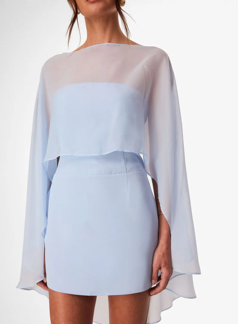 Sndys  Brenna Cape Mini Dress for Women | Best Price UAE