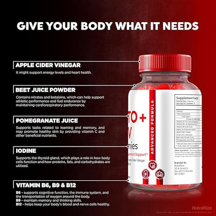 NutraRize Xfit Keto Gummies for Weight Loss, Official X Fit Keto+ACV Gummies, All-Natural Apple Cider Vinegar 1000MG, Premium Gummy for Health and Fitness, Gomitas Review (60 Gummies) - Image 5