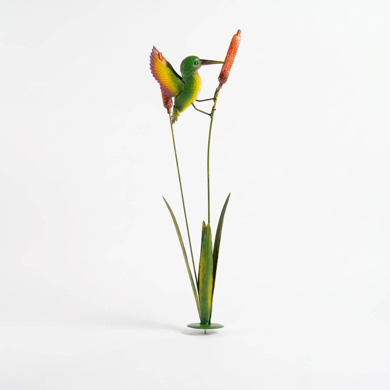 Pan Home Hummingbird Feeding Garden Stake - Green - 223SGG9900045 - Image 3