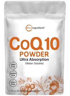 CoQ-10 Powder Ultra Absorption (Water Soluble) 1.76 oz