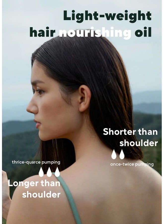 AROMATICA Ritual Lavender & Patchouli Hair Oil - Adds Shine and Smooths Split Ends - Blow Out Hair Serum for Damaged & Frizzy Hair - Nourishing for Dry Curly Hair - Silicone-Free (1.6 fl oz) - Image 4