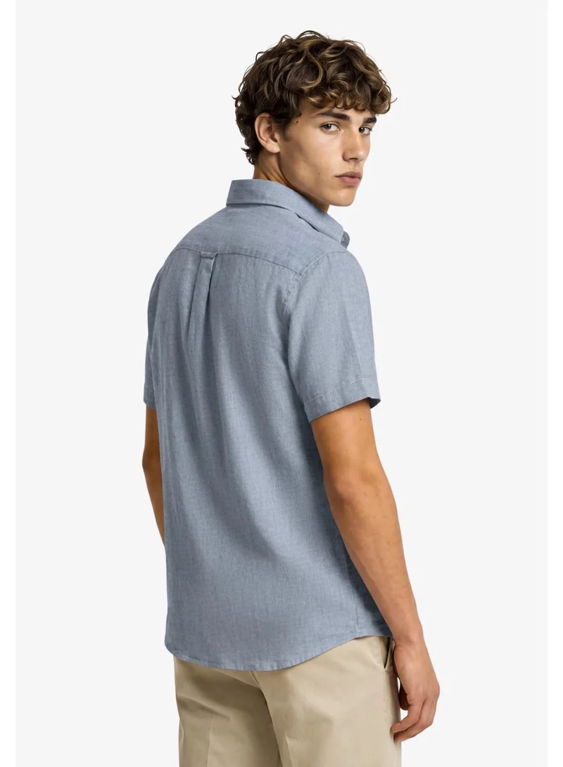 Superdry  Riviera Short Sleeve Linen Shirt for Men | Best Price UAE