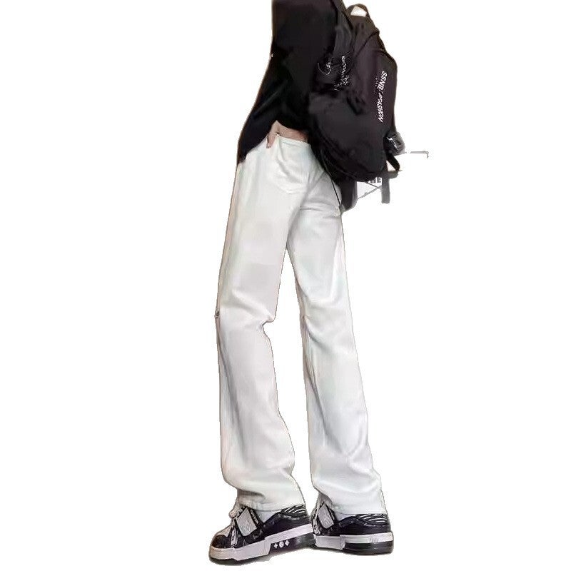 Unisex Classic Denim Jeans Loose Fit Daily Outdoor Wear - Image 4