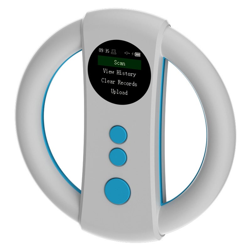 Handheld Portable Animal Chip Scanner 1.4inch TFT LCD Display Chip Reader Rechargeable Animal Tags Scanner Support EMID FDX-B(ISO11784/85) Label Format with Buzzer and 500 Data Storage Function for - Image 5
