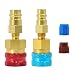 SUREPHON R1234YF Adapter R1234yf to R134a Quick Coupler High Low Side Conversion Kit for Car Auto AC Charging R1234yf Refrigerant Air Conditioning System Hose Fitting - Image 2