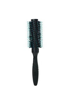 Wet brush Smooth & Shine 2.5 Round Brush Fine, Painless Hair Detangling Brush, Keratin Biotin Strengthening, Barrel Brush Fine Medium, Effortless Styling Rubberized Handle Brush  - Image 1