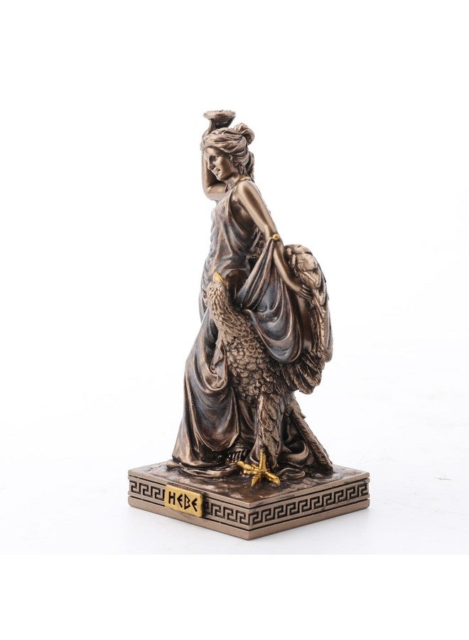 Veronese Design 3 1/2 Inch Hebe Greek Goddess of Youth Resin Miniature Figurine Hand Painted Bronze Finish - Image 2