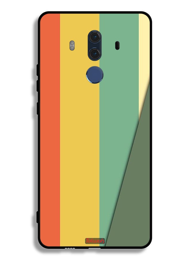 Tolwak Huawei Mate 10 Pro Protective Case Cover Simple Pattern - Image 2