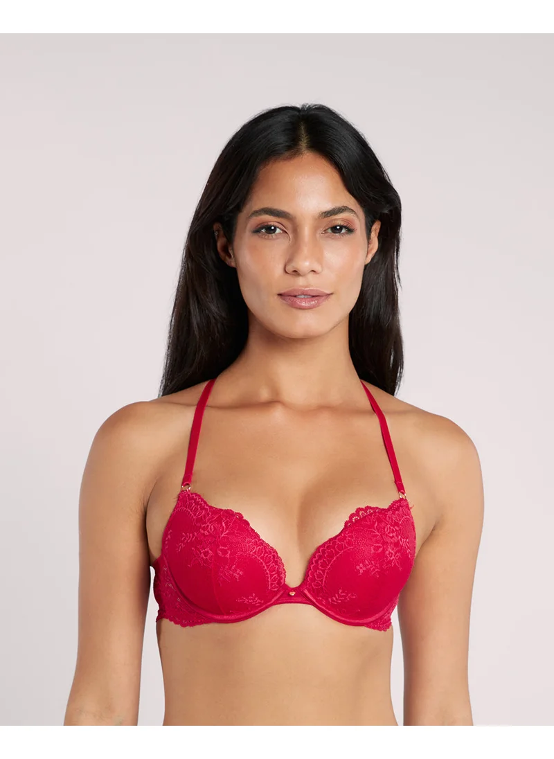 La Senza La Senza Lace Sexy Gel Padding Plunge Bra