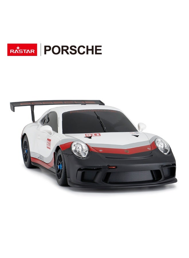 Rastar 1:18 Scale Porsche 911 GT3 Cup Remote Control Car, Officially Licensed Porsche RC Toy Car for Kids - Image 2