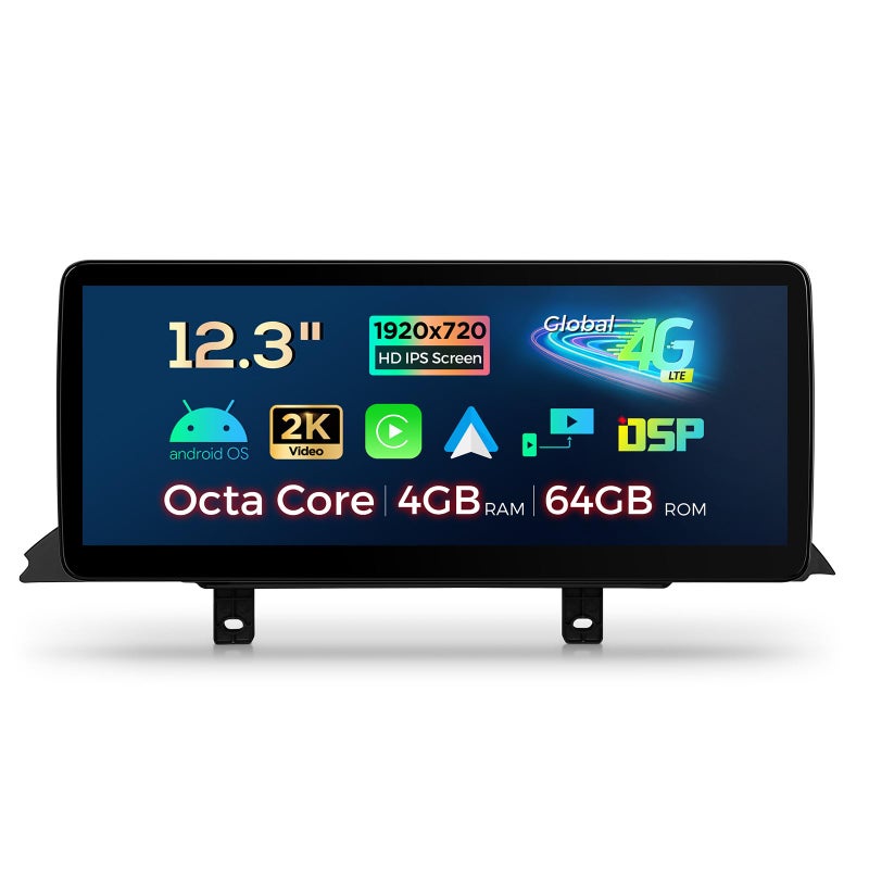 XTRONS 123 Inch Android 14 Car Stereo for BMW F30F31F32F33F34F35F36 20132016 NBT iDrive 40 IPS Touch Screen 464GB Global 4G Car Radio GPS Navigation Support Wireless Car Play Android Auto - Image 2