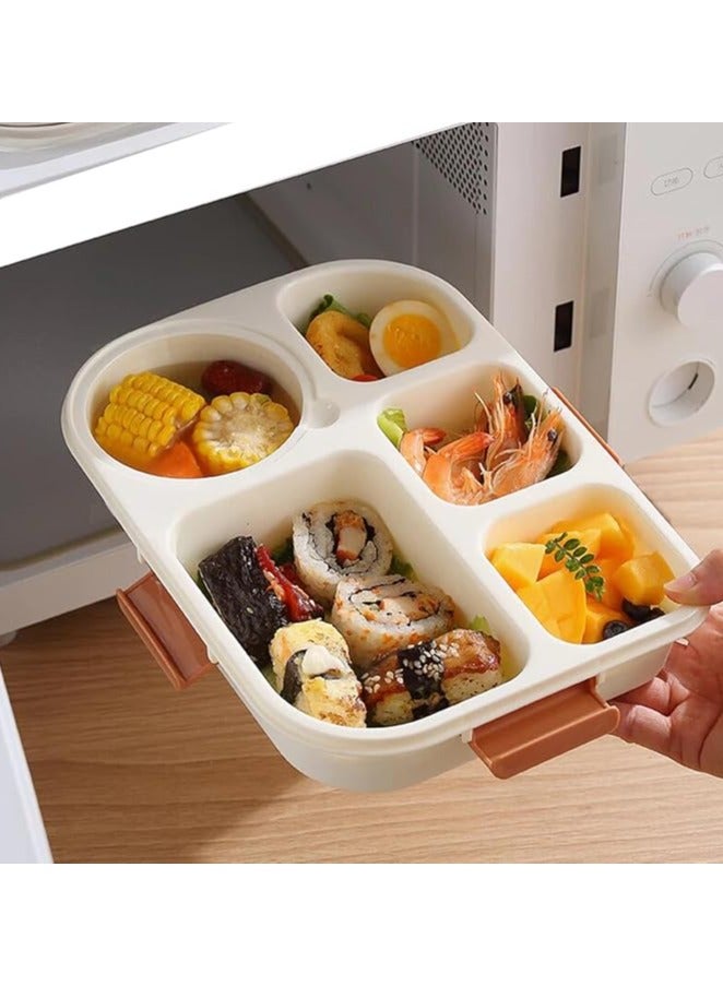 TYCOM Lunch Box for Kid, Bento Box Children, School Children's Lunch Box with Compartments, Leak-proof Lunch Box for Girls and Boys, Snack Box - Image 4